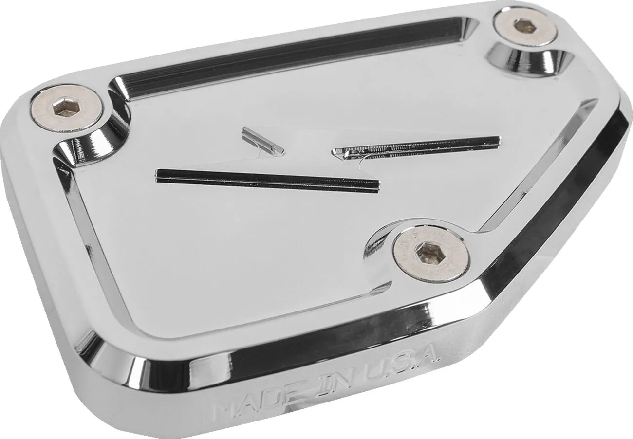 THRASHIN SUPPLY CO. – Front Brake Fluid Reservoir Cap, Chrome ('24 Touring)