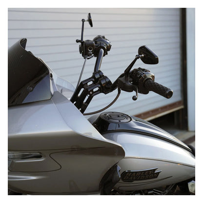 Arlen Ness Method Risers 10" Black