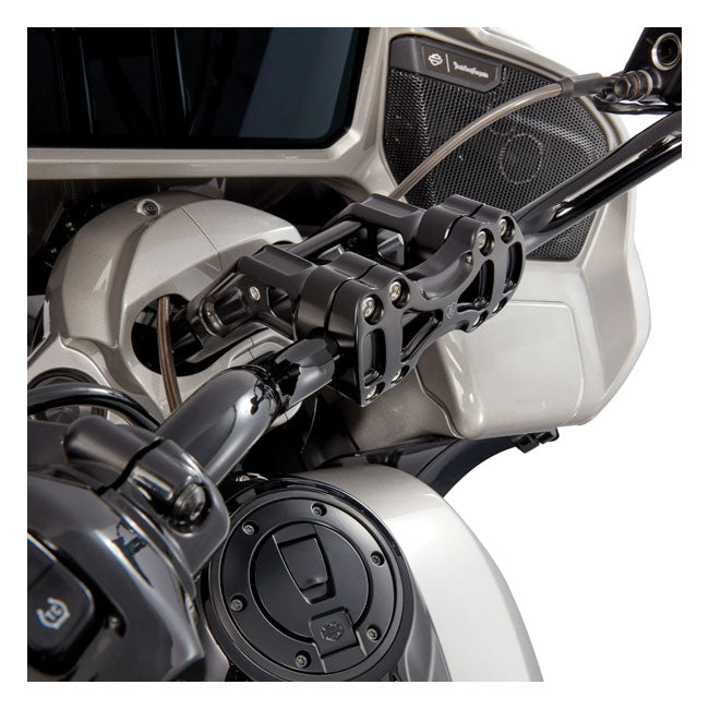 Arlen Ness Method Risers 10" Black