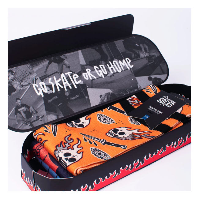 American Socks – Skateboard Gift Box (Signature Socks) 36–41