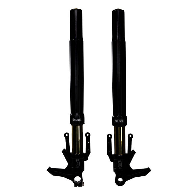 Öhlins, Road &amp; Track 730 mm Blackline front fork. Black