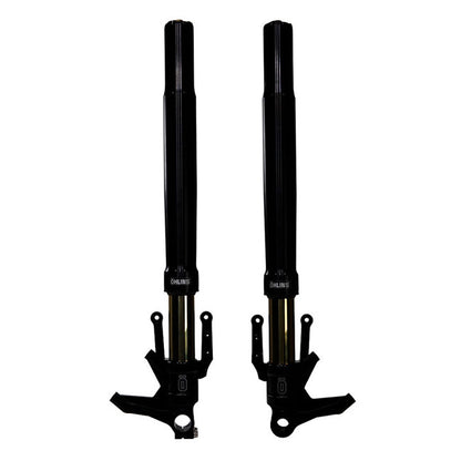 Öhlins, Road &amp; Track 730 mm Blackline front fork. Black