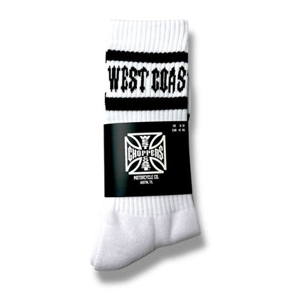 WCC OG Crew Socks – White, 41-46