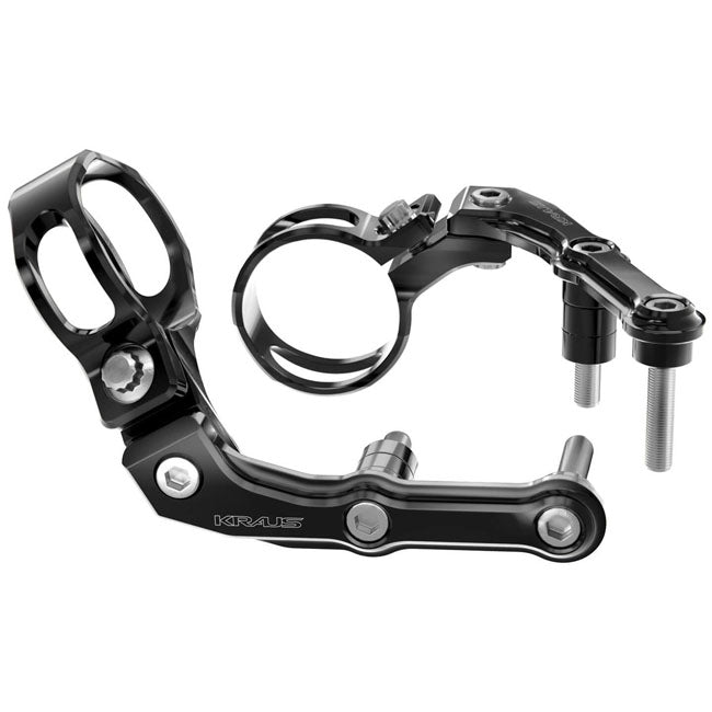 Kraus, remote reservoir mount for Öhlins – black anodized 