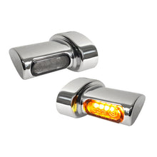 HeinzBikes Micro Winglets – Rear Turn Signal Set (Chrome) ECE-godkendt