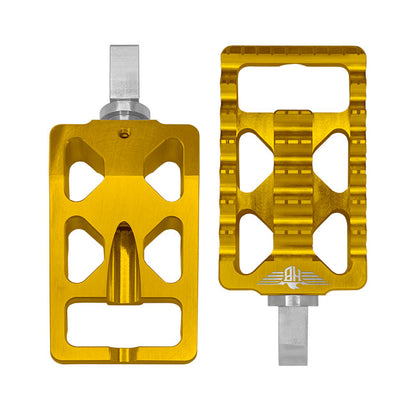 HeinzBikes, MX Driver Footpegs V1. Gold