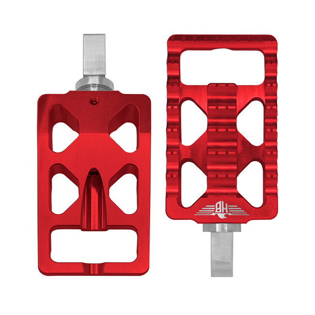 HeinzBikes, MX Driver Footpegs V1. Red