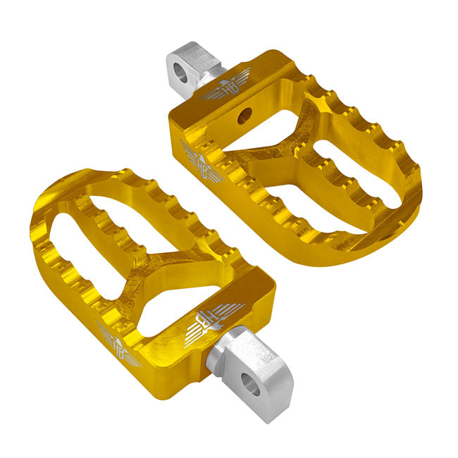 HeinzBikes, MX Driver Footpegs V2. Gold