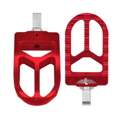 HeinzBikes, MX Driver Footpegs V2. Red