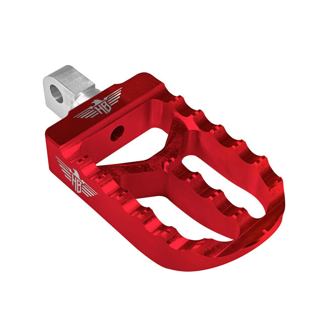 HeinzBikes, MX Passenger Footpegs V2. Red