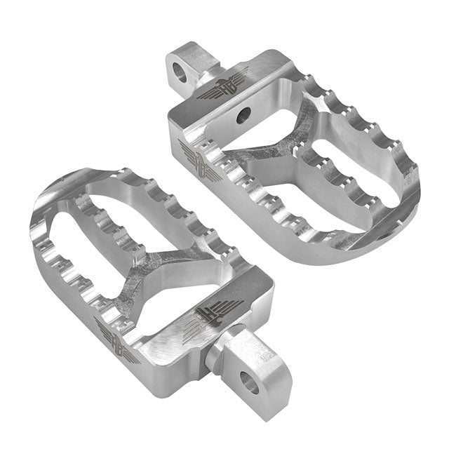 HeinzBikes, MX Driver Footpegs V2. Silver