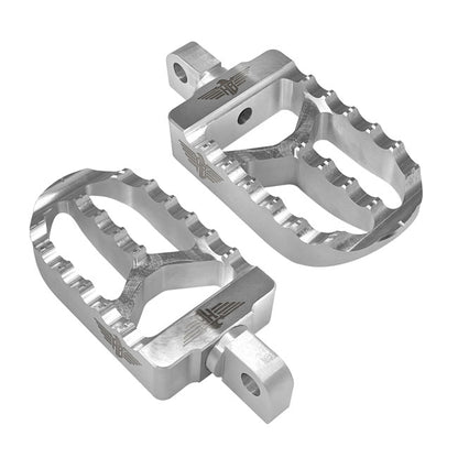 HeinzBikes, MX Driver Footpegs V2. Silver