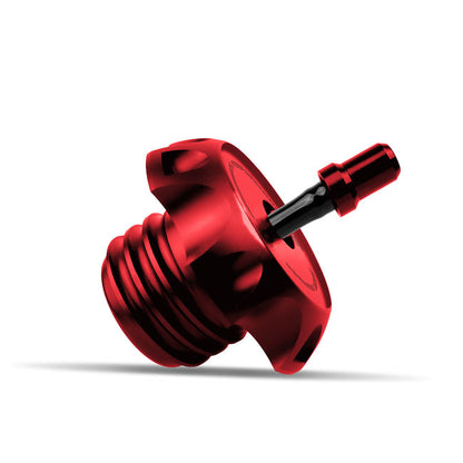 HeinzBikes, performance fuel cap. Red