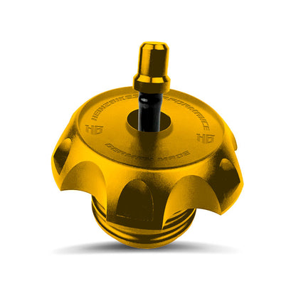 HeinzBikes, performance fuel cap. Gold