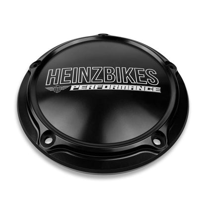 HeinzBikes Performance Derby Cover – Black TwinCam 90‑17