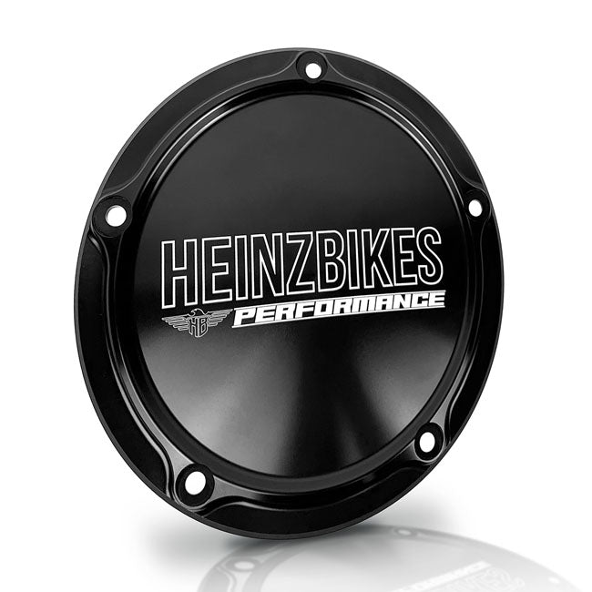 HeinzBikes Performance Derby Cover – Black TwinCam 90‑17