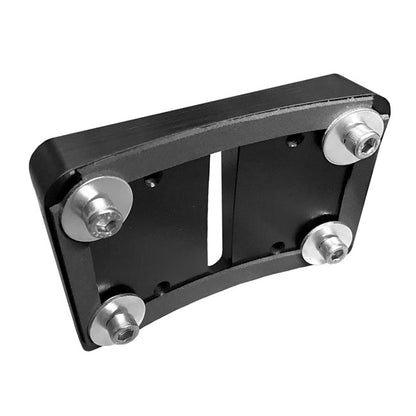 HeinzBikes, adapter for license plate holder Blokks. Black