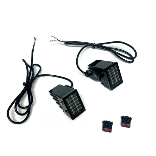 Custom Dynamics – Rear 3-1 Fender Strut LED Turn Signals, DOT-godkendt