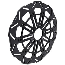 Kodlin by SBS, '10-spoke' Bremseskive, front (Sort)