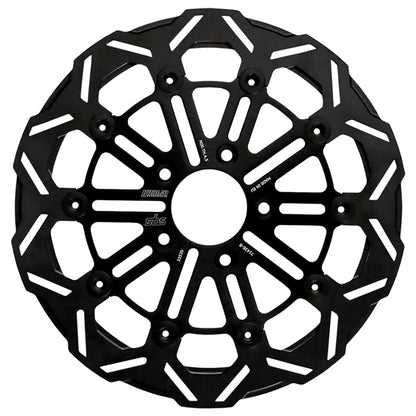 Kodlin by SBS, '10-spoke' Bremseskive, front (Sort)