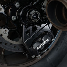 Accossato M8 Softail Bagbremsekaliber Beslag – Sort (Anodiseret)