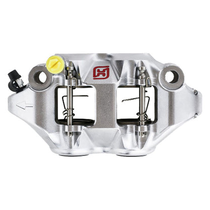 Accossato 108mm Monoblock Radial Bremsekaliber – Højre, Sølv (Nickel Plated)