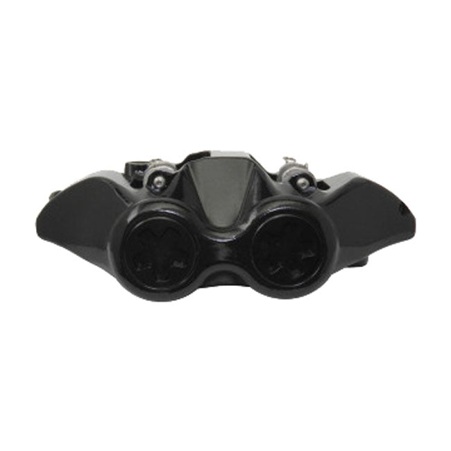 Accossato 108mm Monoblock Radial Bremsekaliber – Højre, Sort (Pulverlakeret)