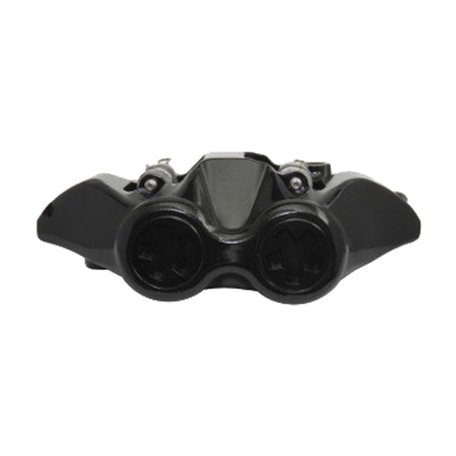 Accossato 108mm Monoblock Radial Bremsekaliber – Venstre, Sort (Pulverlakeret)