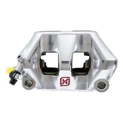 Accossato 100mm Monoblock Radial Bremsekaliber – Venstre, Sølv (Nikkelbelagt)