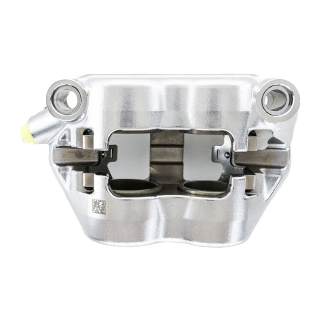 Accossato 100mm Monoblock Radial Bremsekaliber – Venstre, Sølv (Nikkelbelagt)