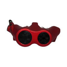 Accossato 100mm Monoblock Radial Bremsekaliber – Højre, Rød (Anodiseret)