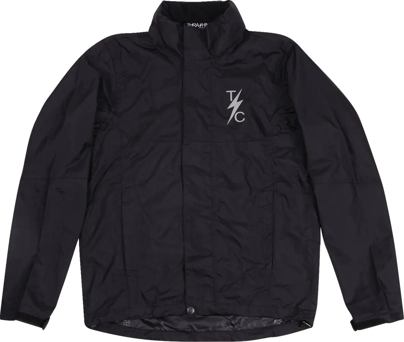 THRASHIN SUPPLY CO. Mission Waterproof Rain Jacket – Black