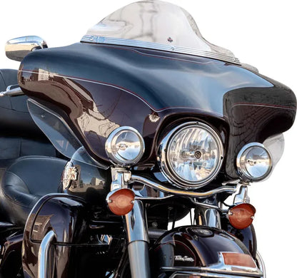 KLOCK WERKS FLH 1996–2013 Flare Windshield, 6.5" – Clear
