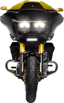 KLOCK WERKS FLTR 2015+ Flare Windshield, 6" Sport – Yellow