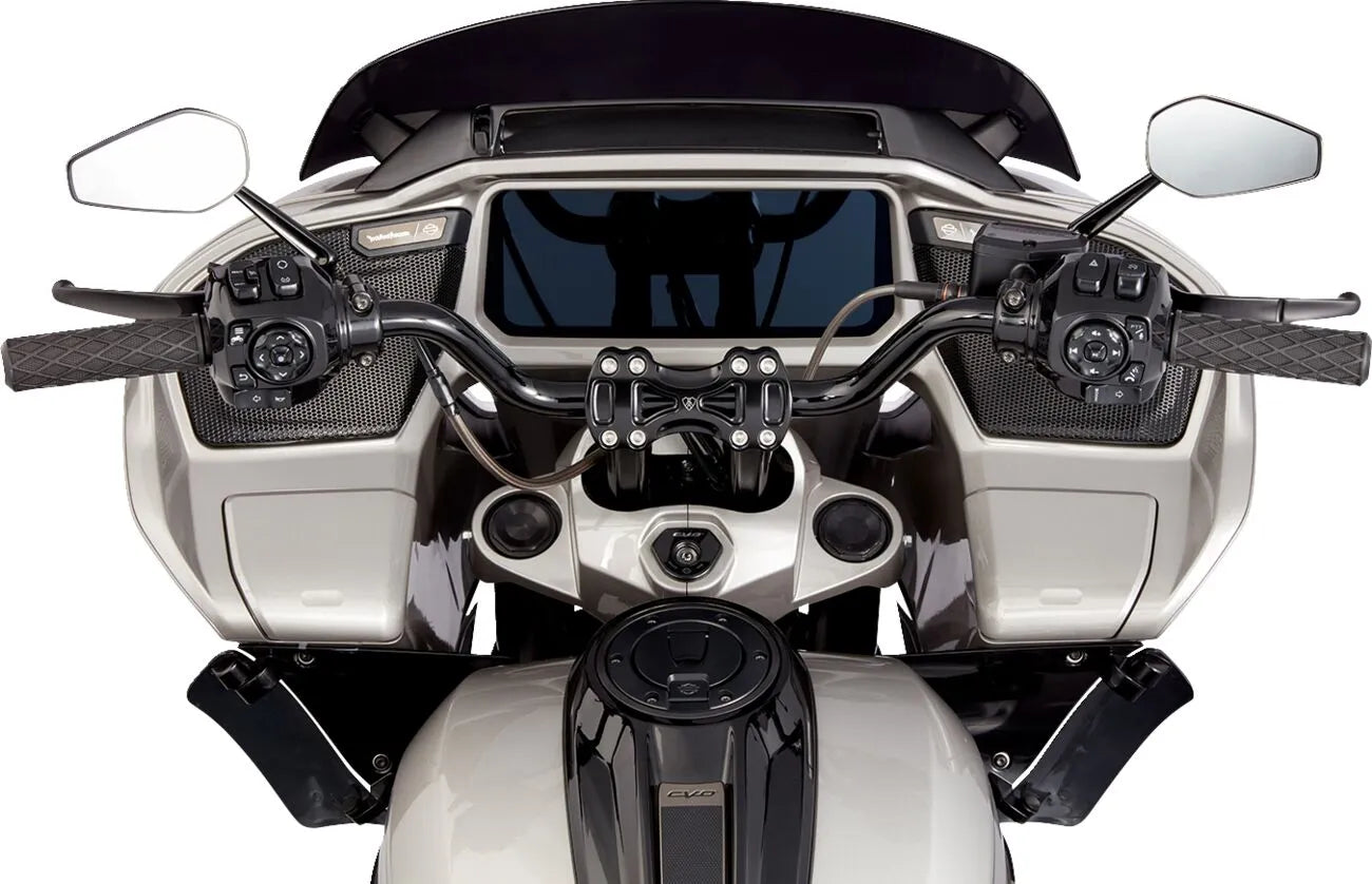 Arlen Ness Method Risers 10" Black