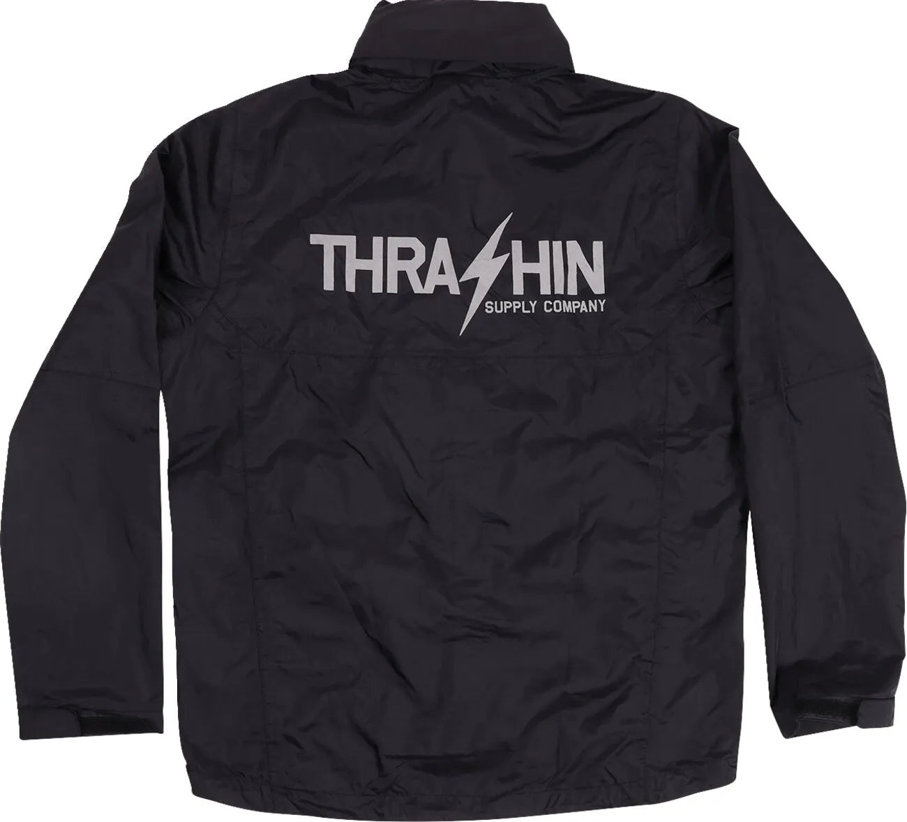 THRASHIN SUPPLY CO. Mission Waterproof Rain Jacket – Black