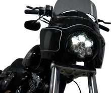 Custom Dynamics ECE-approved Shark Demon™ 2 LED Headlight For Memphis Shades Road Warrior® fairing
