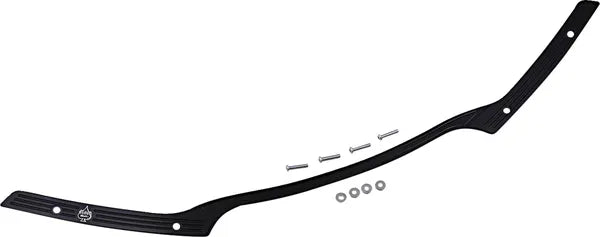 KLOCK WERKS FLTR 2015+ Windshield Trim – Black w/ Contrast Logo
