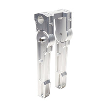 Vity's Design 10" Adjustable Risers, 1" (25.4mm) Handlebar - Silver