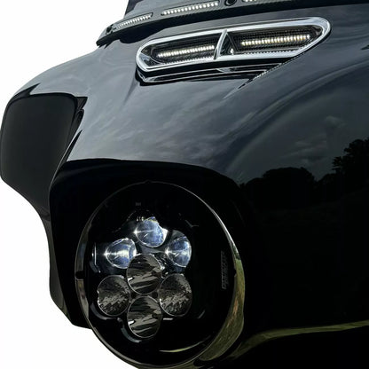 CUSTOM DYNAMICS 7" – ECE Approved Shark Demon LED Headlight,