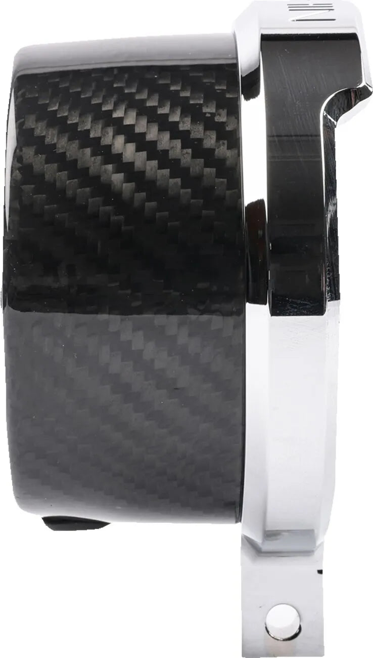 THRASHIN SUPPLY CO. – Speedometer Relocation Kit FXLRS – Carbon/Chrome