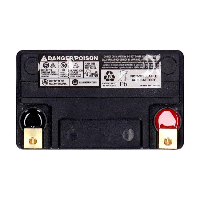 MCS, Standard Series - AGM sealed battery. 12v, 14ah. 240cca