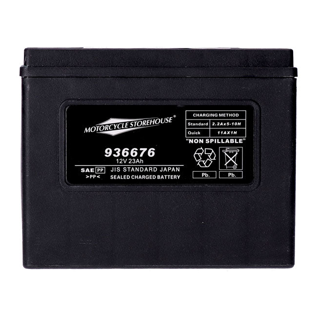 MCS Standard Series AGM Sealed Battery – 12V / 23Ah / 360 CCA