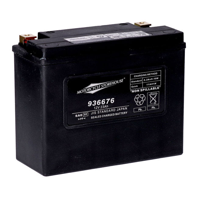 MCS Standard Series AGM Sealed Battery – 12V / 23Ah / 360 CCA