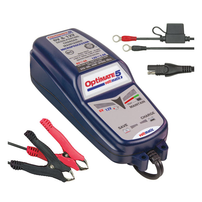 Tecmate OptiMATE 5, Volt Matic 6/12V oplader