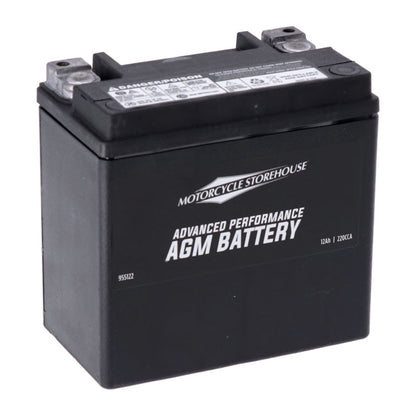 MCS, Advance Series - AGM sealed battery. 12v, 12ah, 220cca