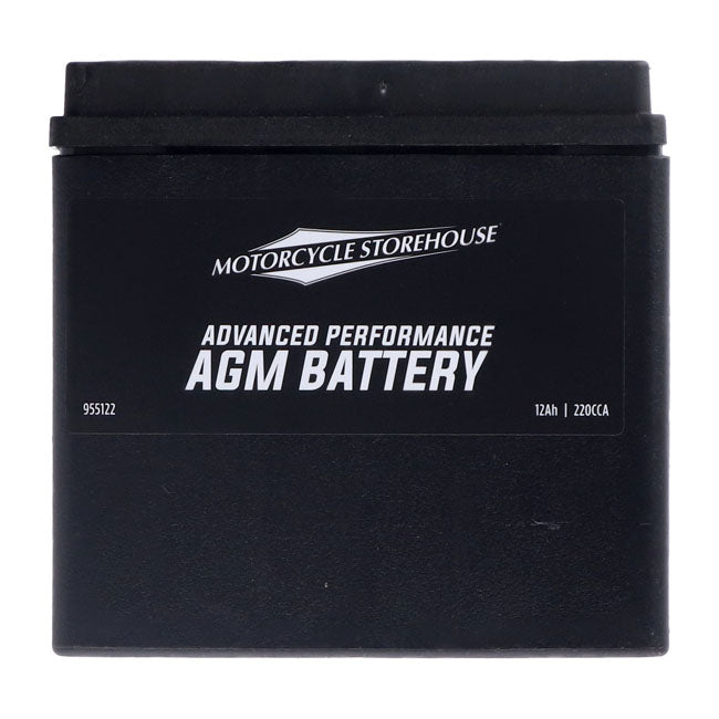 MCS, Advance Series - AGM sealed battery. 12v, 12ah, 220cca