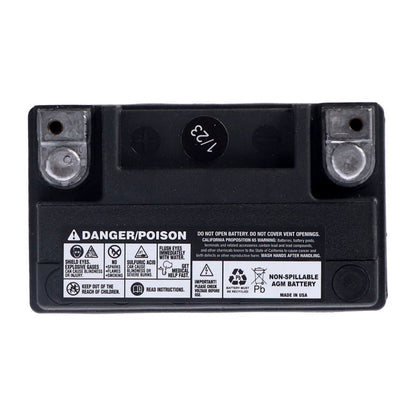 MCS, Advance Series - AGM sealed battery. 12v, 12ah, 220cca