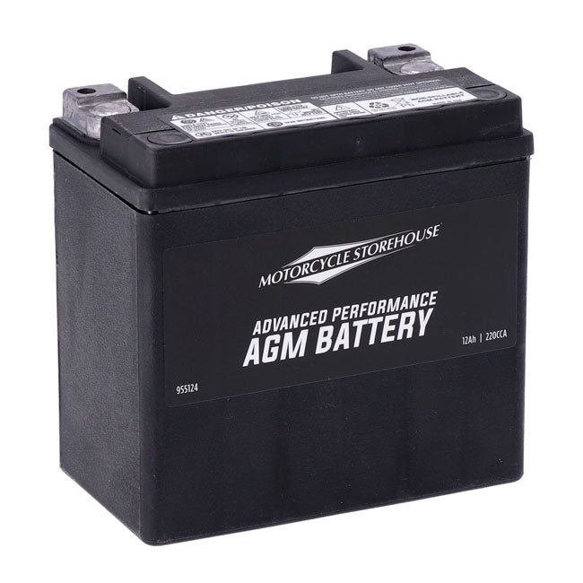MCS Advance Series – AGM Sealed Battery (12V / 12Ah / 220 CCA)