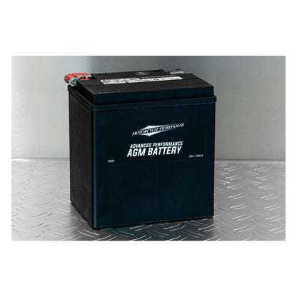 MCS, Advance Series - AGM sealed battery. 12v, 26ah, 400cca